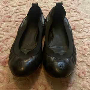 Chanel lamb skin flats